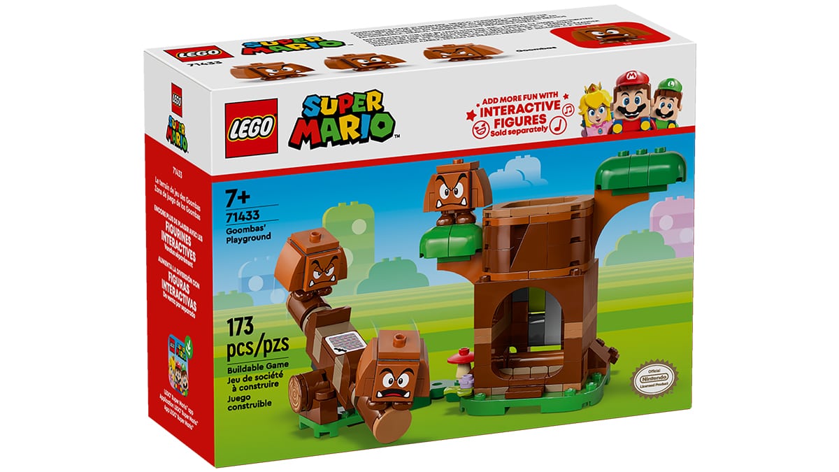 MAX FLY　24.0 LEGO® Super Mario™ Goombas' Playground - Nintendo Official Site